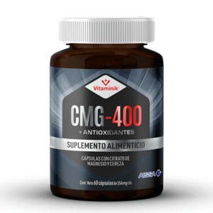 Magnesio Citrato 400 mg 60 Cápsulas CMG-400 | Antioxidantes y Relajación