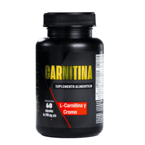 Alternative view of Carnitina + Cromo 60 Cápsulas | Energía, Metabolismo y Quema de Grasa